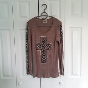 Vocal brand high country front center cross stones